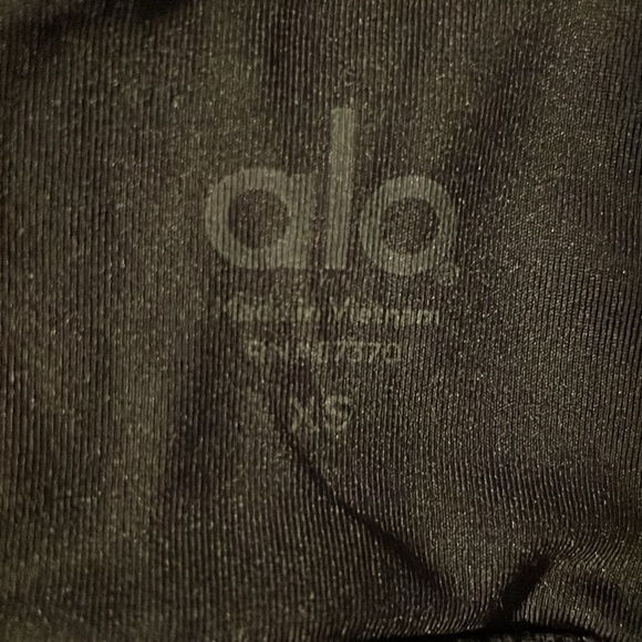 Alo - Alosoft Lavish Bra - Dark Heather Grey - Picture 6 of 6